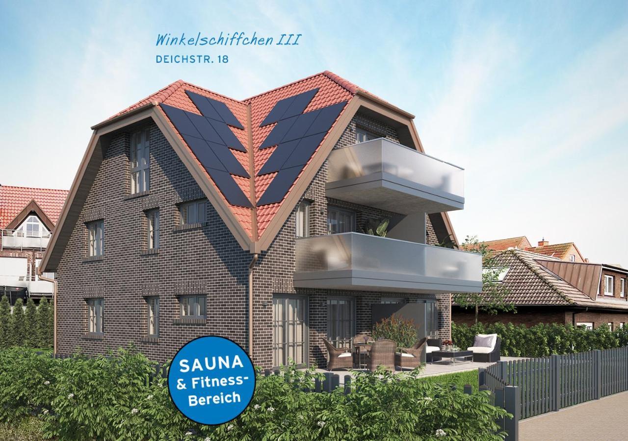 Winkelschiffchen III Mit Sauna Juist Zewnętrze zdjęcie